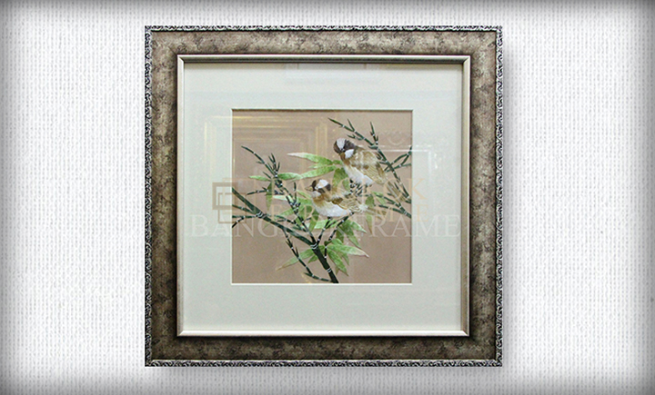 กรอบรูป ผ้าปัก